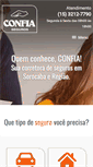 Mobile Screenshot of confiaseguros.com.br